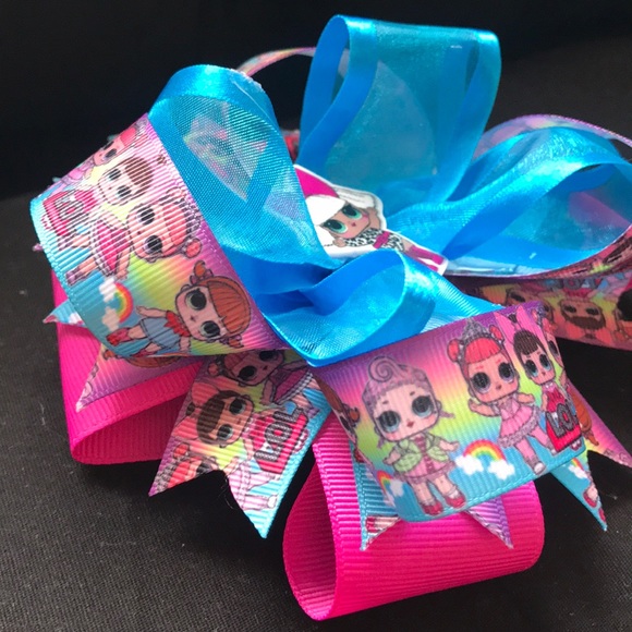 Accessories | Lol Surprise Doll Inspired Hair Bow | Poshmark
